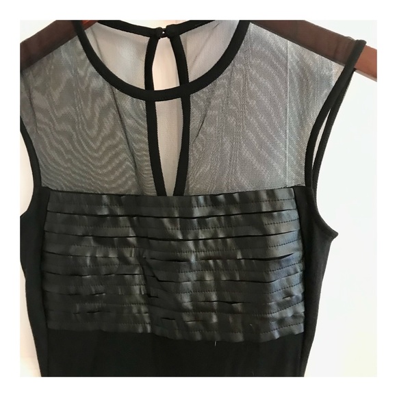 Diesel Dress with Mesh and Leather Bodice - Picture 2 of 16